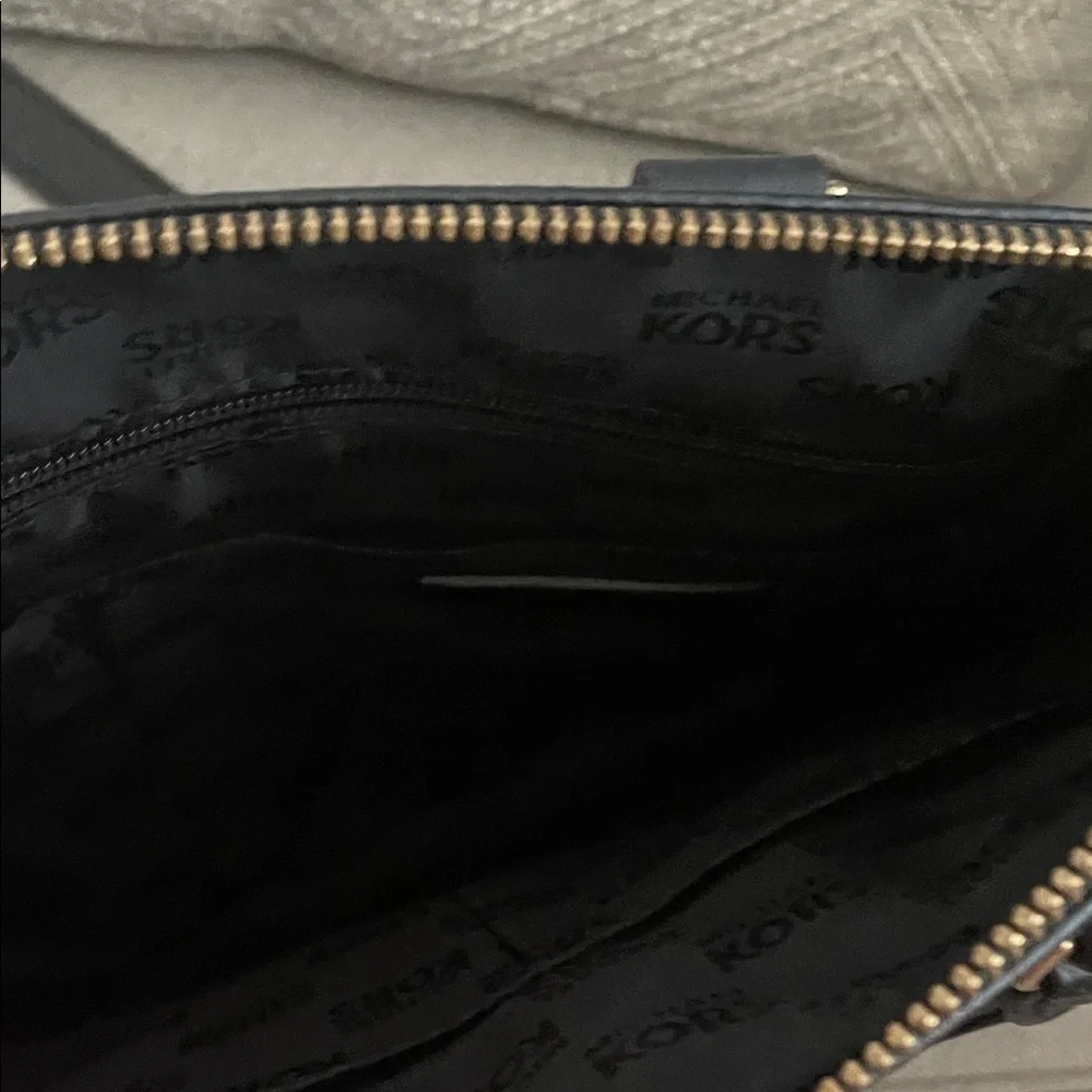 Michael Kors Black Leather Handbag